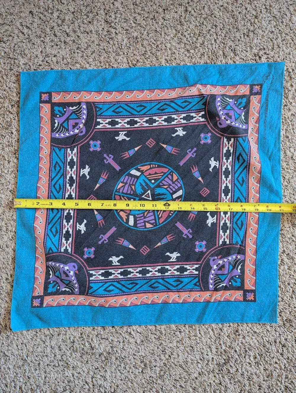 Vintage Square Southwestern Bandana